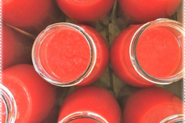 Passata di pomodoro - la cucina pugliese