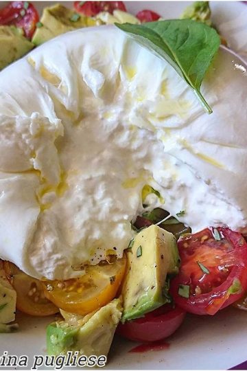 Burrata pugliese - la cucina pugliese