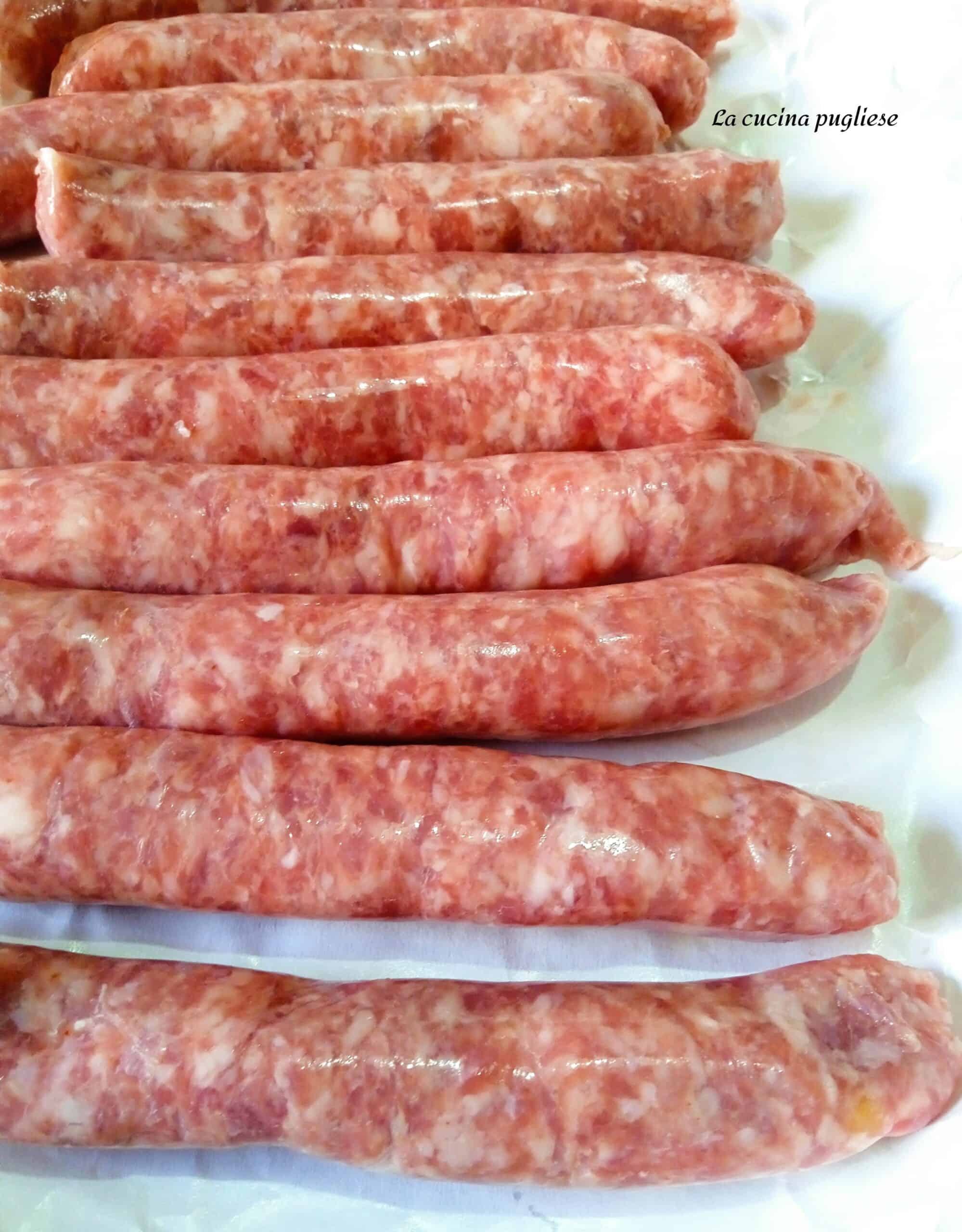 Salsiccia a punta di coltello - lacucinapugliese di Rita Caputo