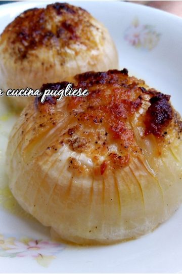 Cipolle al forno - lacucinapugliese--