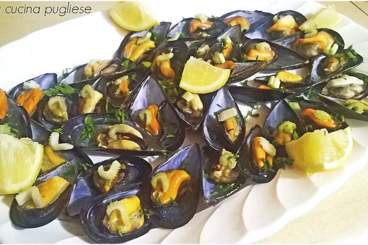 Cozze al prezzemolo - la cucina pugliese