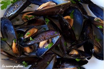 Cozze alla marinara - lacucinapugliese--