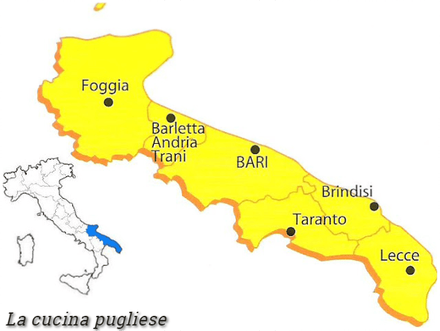 Regione Puglia mappa