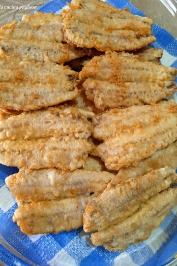 Alici fritte in pastella - semplici e veloci da preparare.