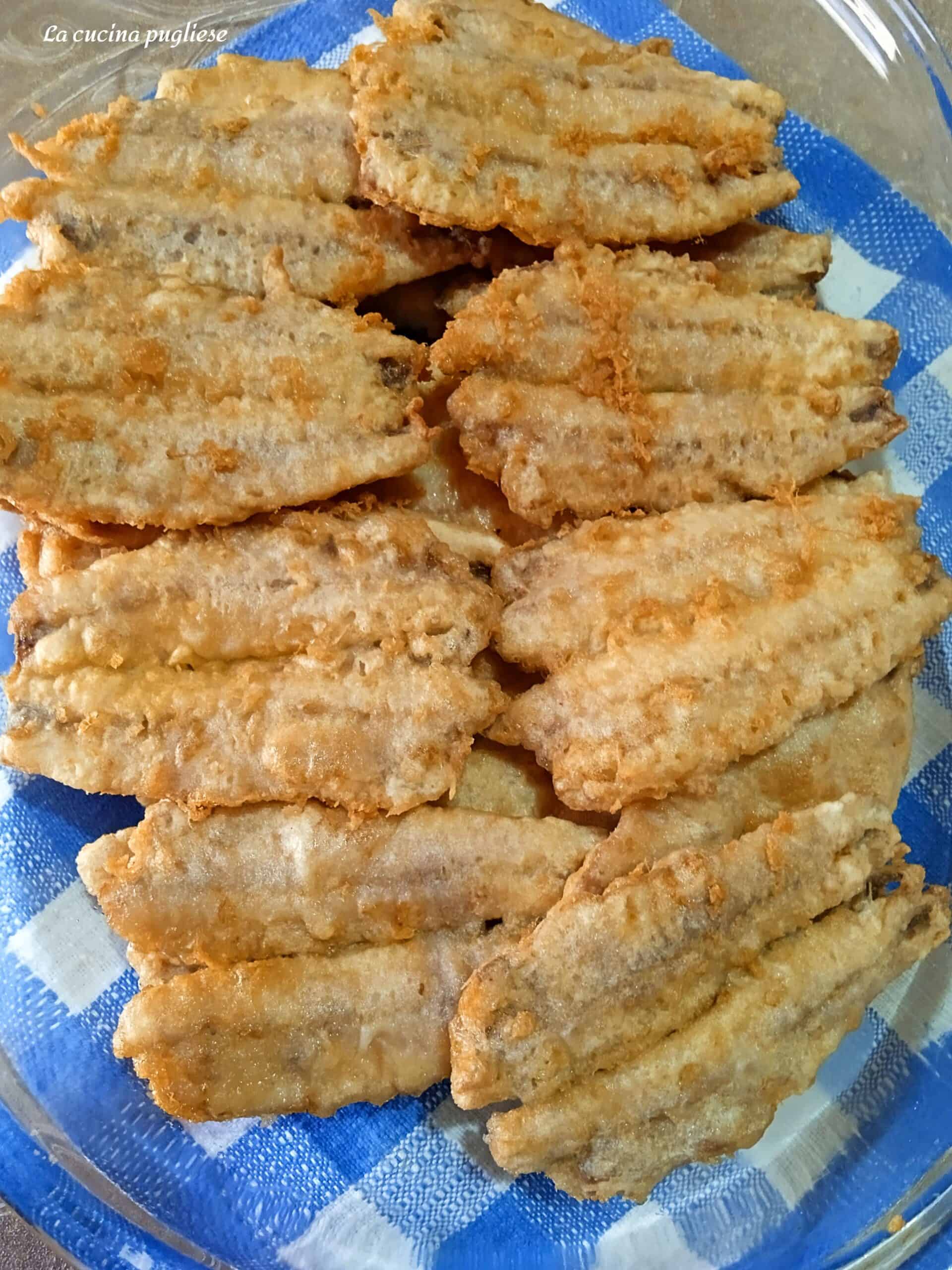 Alici fritte in pastella - semplici e veloci da preparare.