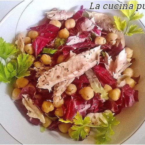 Insalata di sgombro e ceci