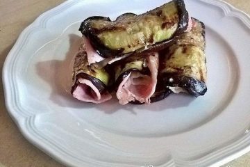 Involtini di melanzane grigliate - la cucina pugliese