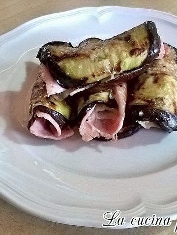 Involtini di melanzane grigliate - la cucina pugliese