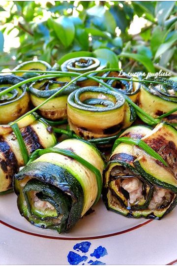 Involtini di zucchine e tonno - lacucinapugliese-