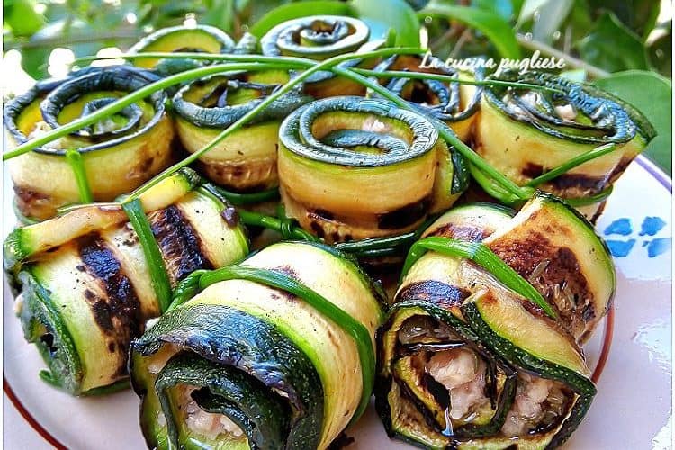 Involtini di zucchine e tonno - lacucinapugliese-