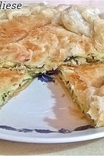 Torta salata con zucchine e stracchino - la cucina pugliese