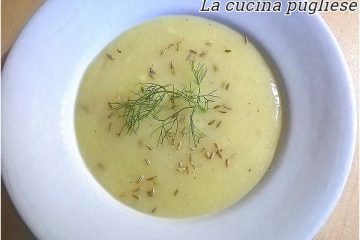 Vellutata di patate e finocchi - la cucina pugliese