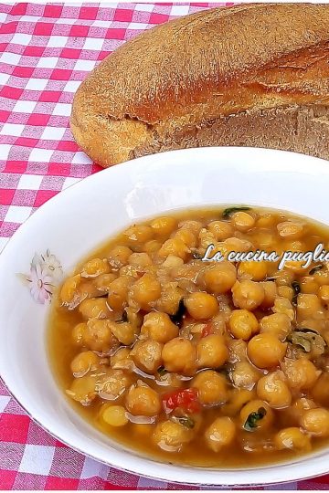 Zuppa di ceci - lacucinapugliese-