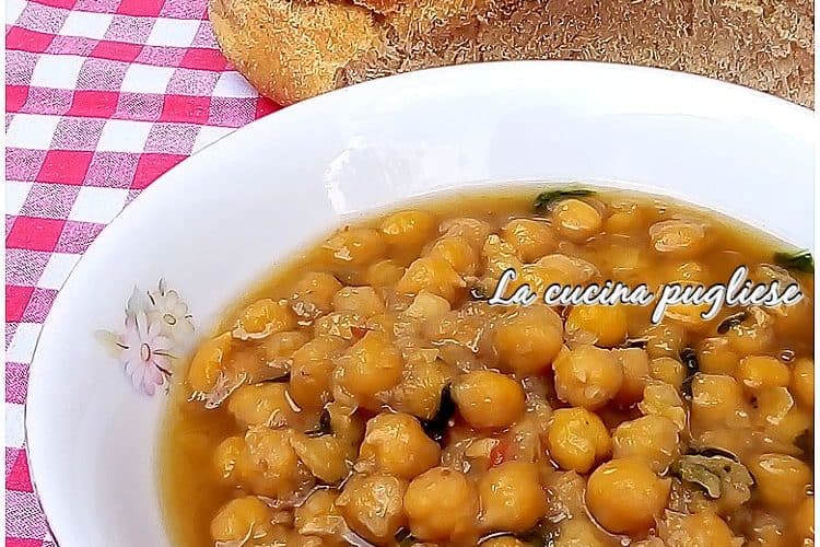 Zuppa di ceci - lacucinapugliese-