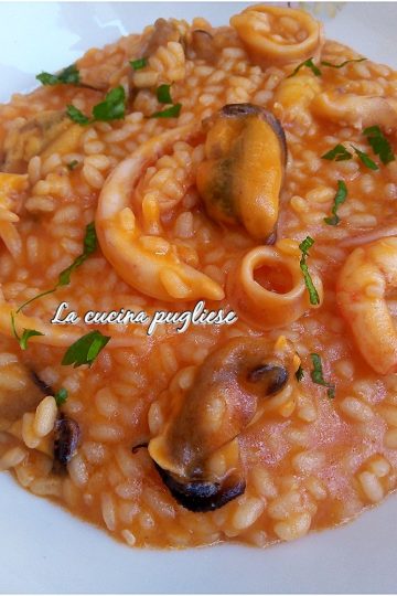 Risotto alla pescatora - lacucinapugliese--