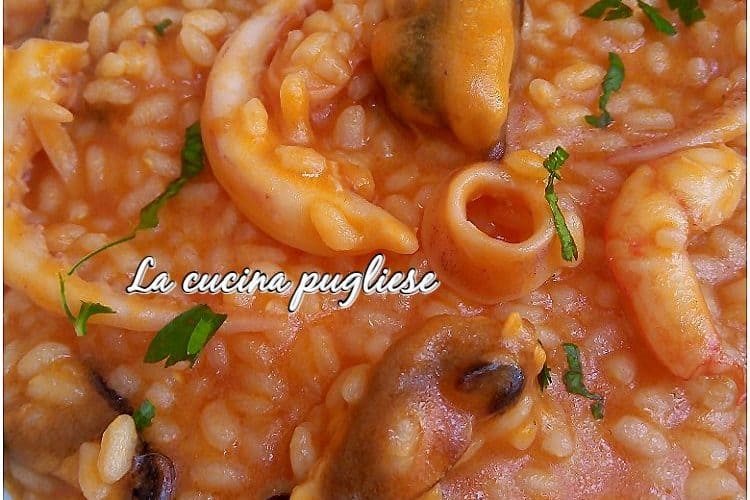 Risotto alla pescatora - lacucinapugliese--