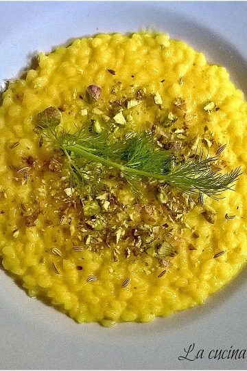 Risotto alla mimosa - la cucina pugliese