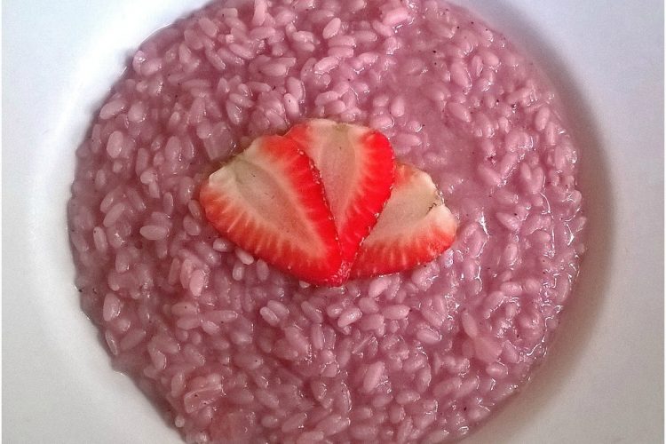 Risotto alle fragole - la cucina pugliese