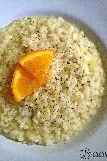 Risotto all'arancia - la cucina pugliese
