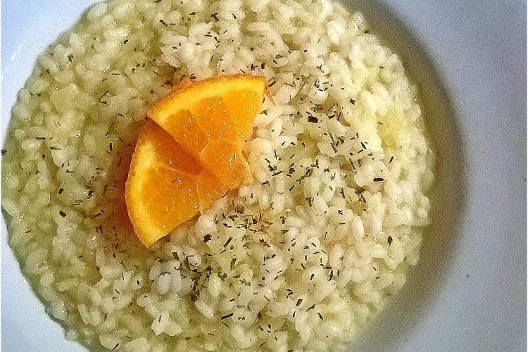 Risotto all'arancia - la cucina pugliese