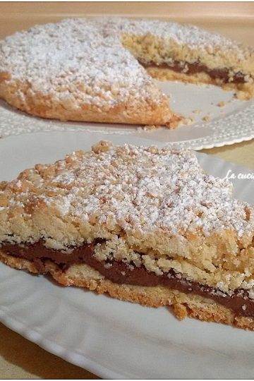 Sbriciolata alla nutella - lacucinapugliese--