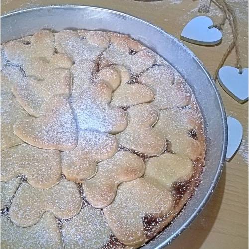 Crostata di cuori