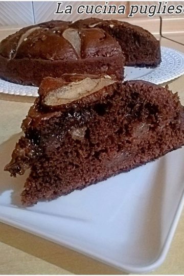 Torta pere e cacao - la cucina pugliese