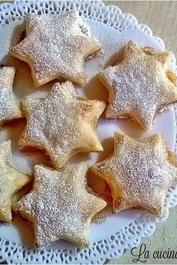 Stelle di pasta sfoglia - la cucina pugliese