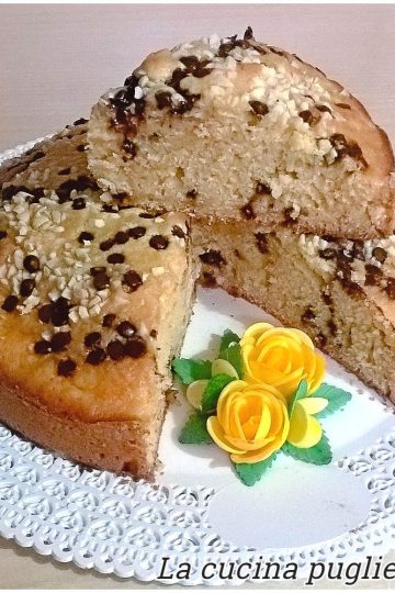 Torta di zucca e gocce di cioccolato - la cucina pugliese