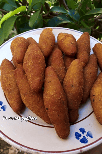 Panzerotti di patate de La Cucina Pugliese