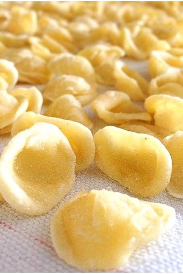 Orecchiette pugliesi - la cucina pugliese