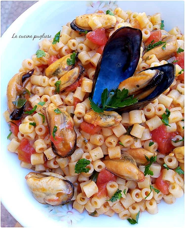 Paternostri con le cozze fresche