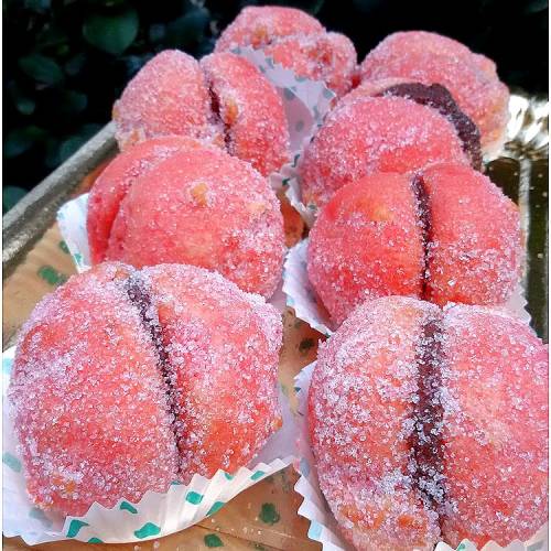 Pesche dolci all’alchermes