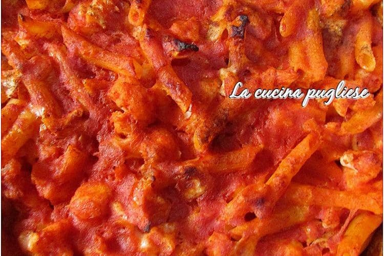 Pasta al forno con cavolfiore - cucinapugliese