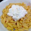 Pasta con zafferano e burrata - la cucina pugliese