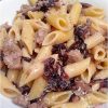 Pasta radicchio e salsiccia - la cucina pugliese--