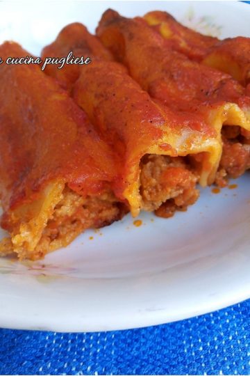 Cannelloni di carne al forno - lacucinapugliese-