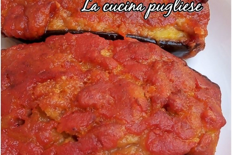 Melanzane ripiene alla salentina - cucina pugliese-