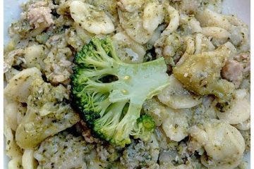 Pasta con broccoli e salsiccia - la cucina pugliese