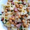 Farfalle ceci e pancetta - lacucinapugliese--