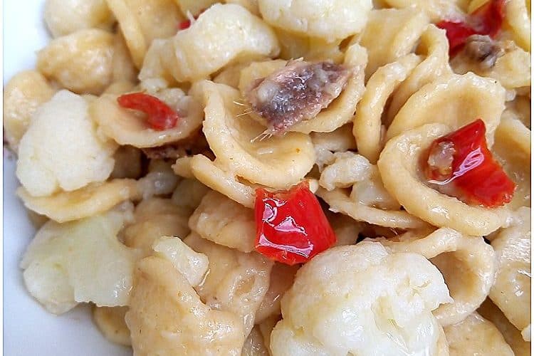 Orecchiette con cavolfiore - lacucinapugliese-