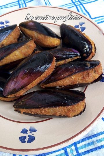 Cozze fritte ripiene - lacucinapugliese