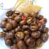 Municeddhre salentine - lumache dal guscio scuro cotte e condite