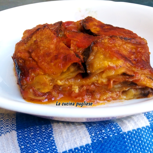 Parmigiana di melanzane alla salentina