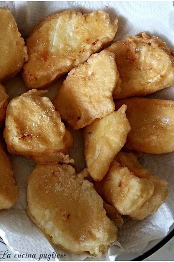 Ricotta fritta - la cucina pugliese--