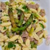 Cavatelli asparagi e salsiccia - la cucina pugliese