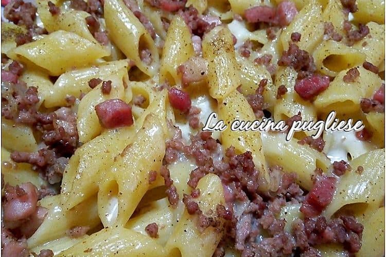 Pasta al forno in bianco - cucinapugliese