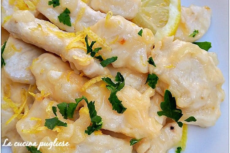 Petti di pollo al limone - la cucina pugliese