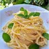 Spaghetti al limone - la cucina pugliese