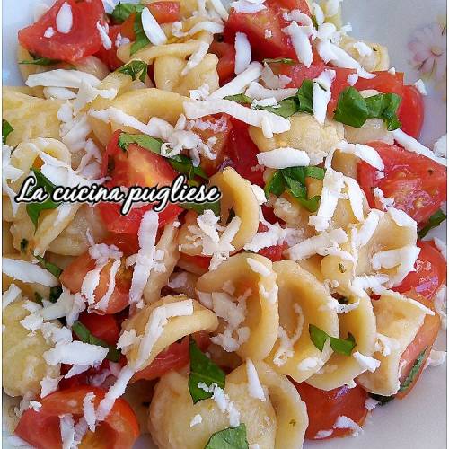 Orecchiette alla crudaiola